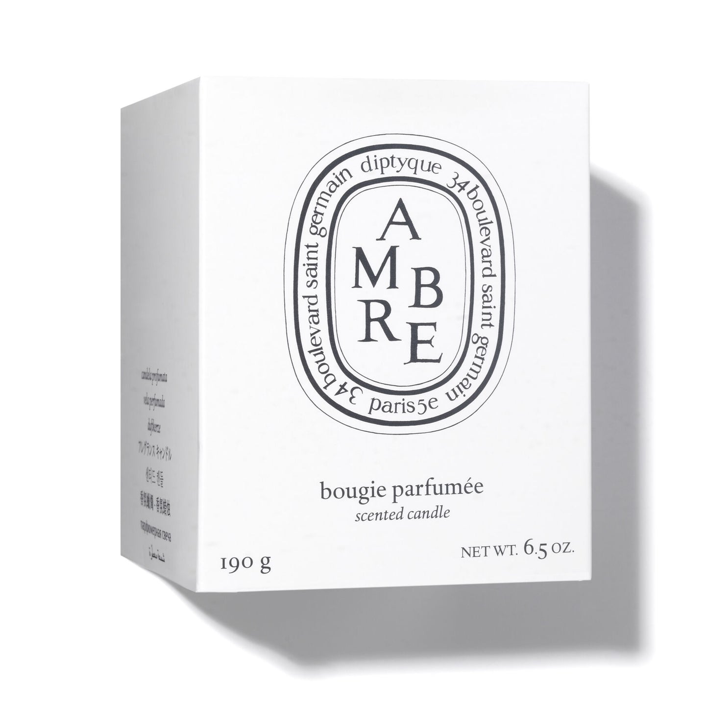 Diptyque Amber Scented Candle - Application