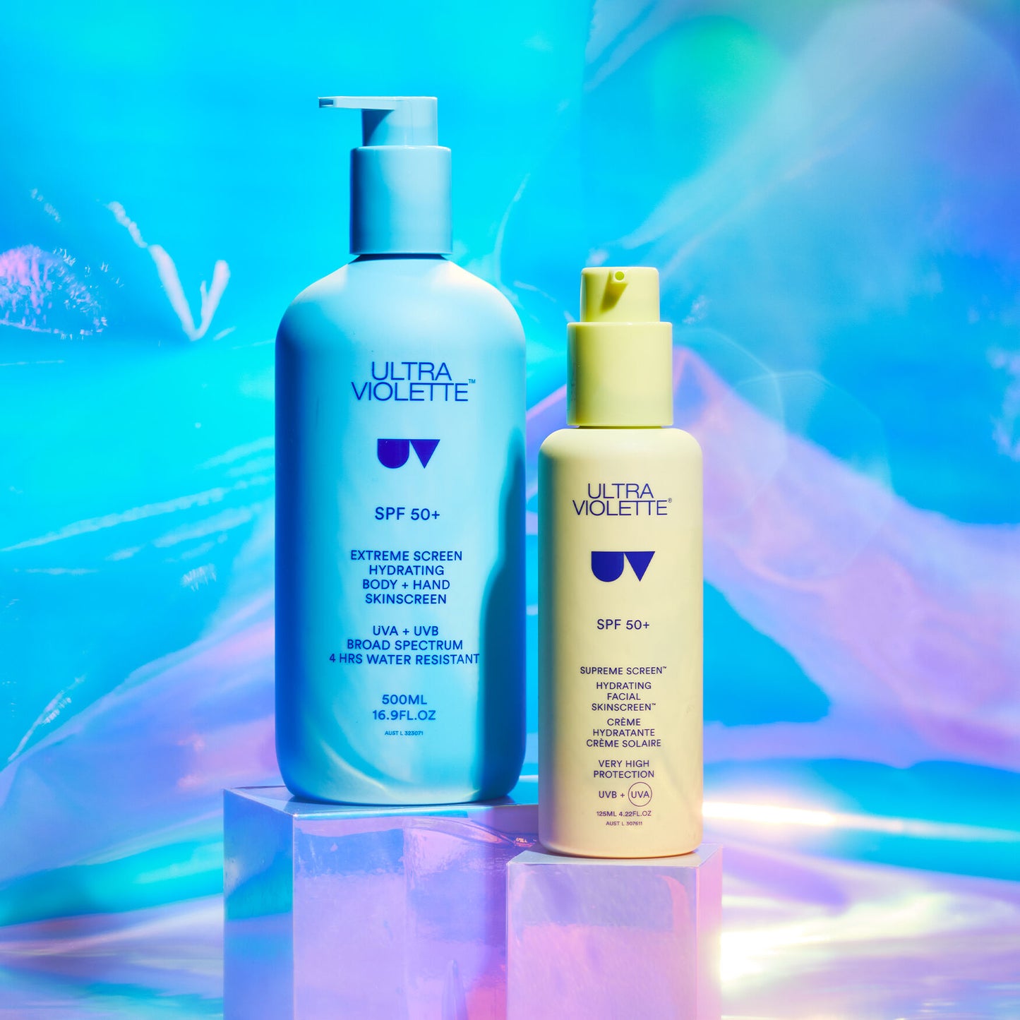 Ultra Violette Bod Brigade Extreme Screen Hydrating Hand + Body Skinscreen - Application