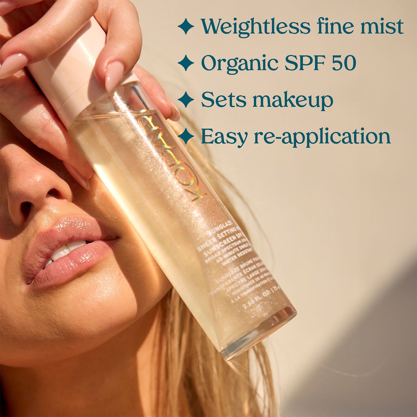 Kopari Sunglaze Sheer Setting Mist Sunscreen SPF 50 - Image 7