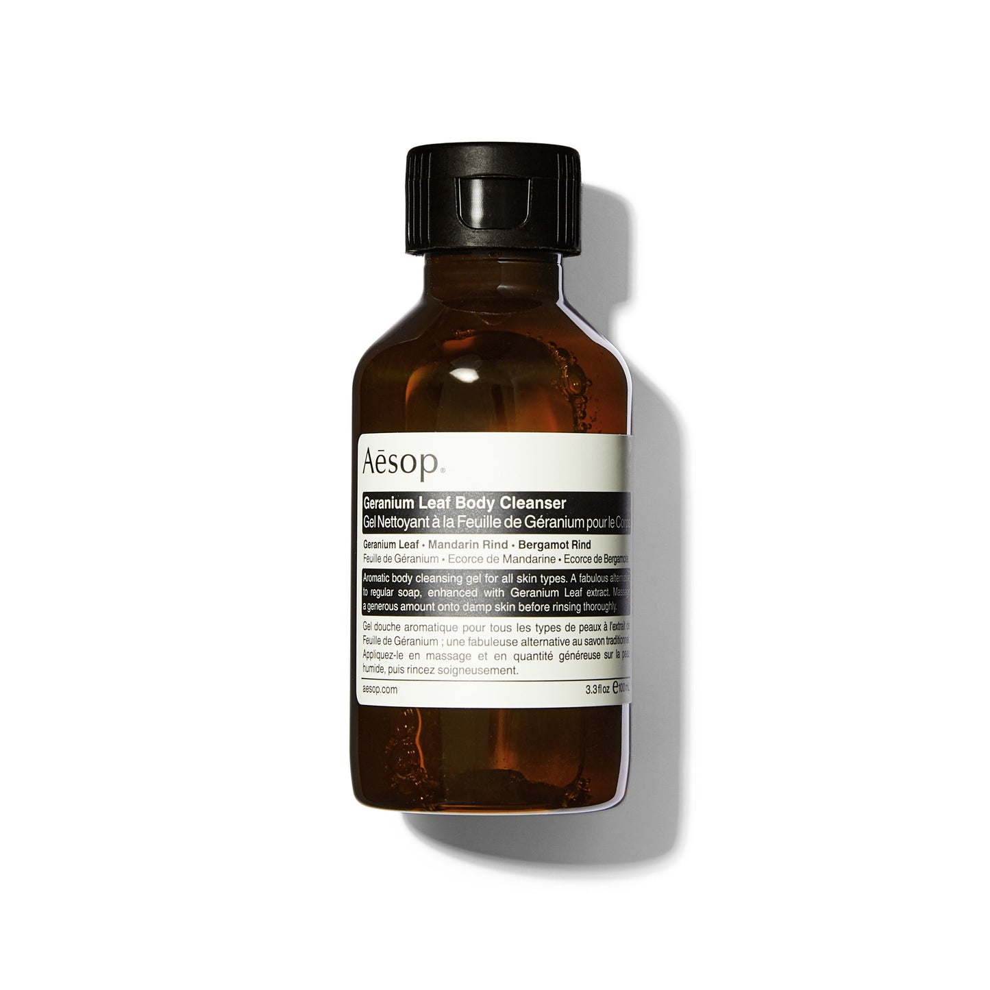 Aesop Geranium Leaf Body Cleanser - Application