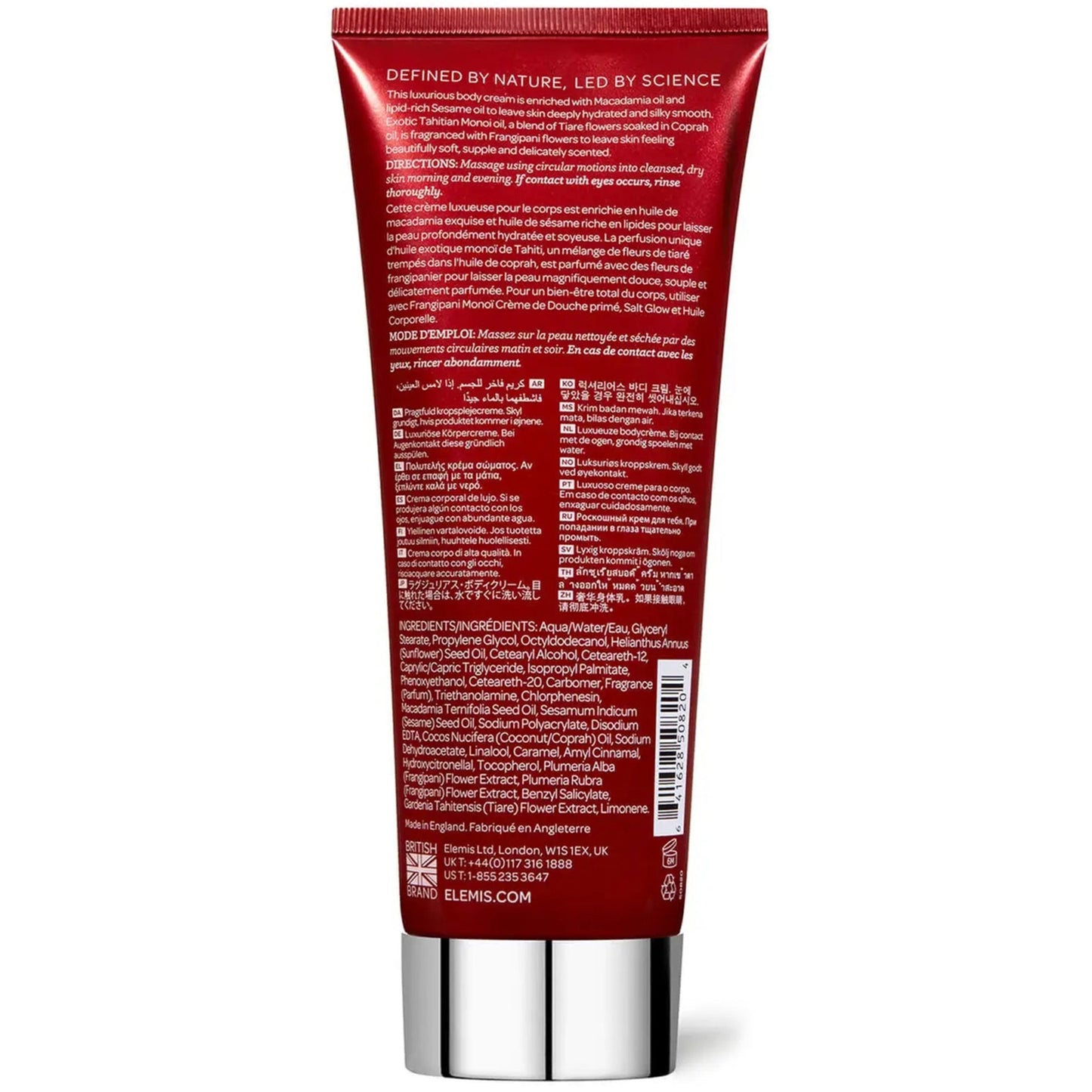 ELEMIS Exotic Frangipani Monoi Body Cream - Application