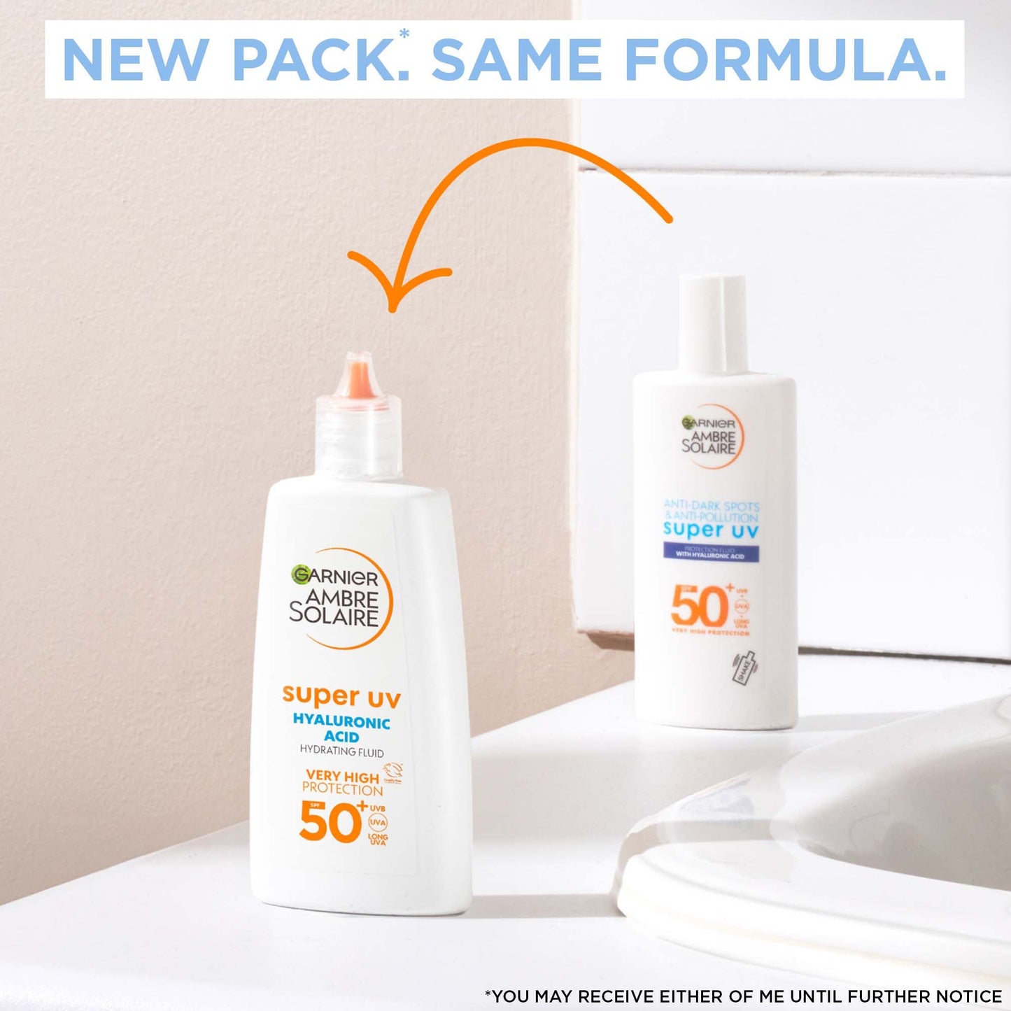 Garnier Ambre Solaire Ultra-Light Sensitive Sun Protection Face Fluid SPF50+ - Image 10