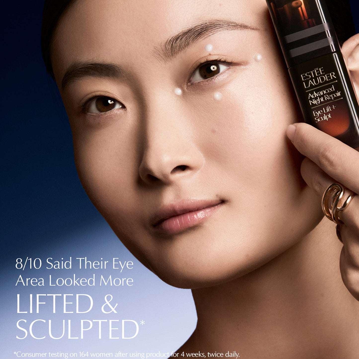 Estée Lauder Advanced Night Repair Eye Lift + Sculpt Gift Set - Application