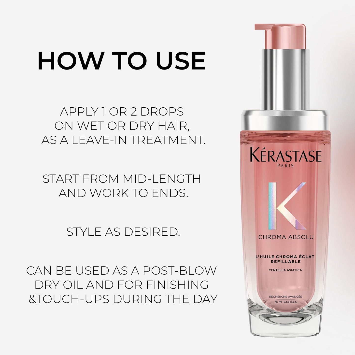 Kérastase Chroma Absolu Refillable Hair Oil And Duo - Image 4
