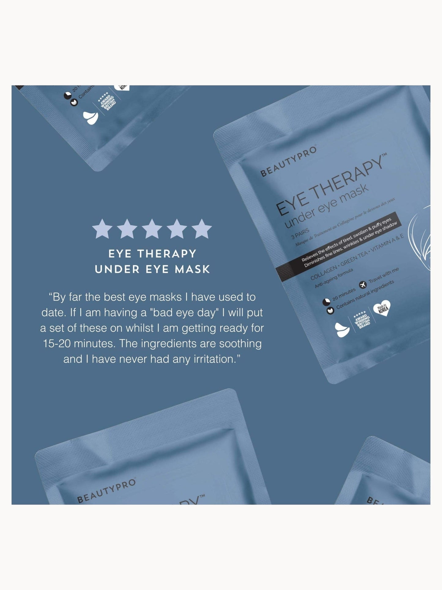 BEAUTYPRO Eye Therapy Under Eye Mask - Image 13