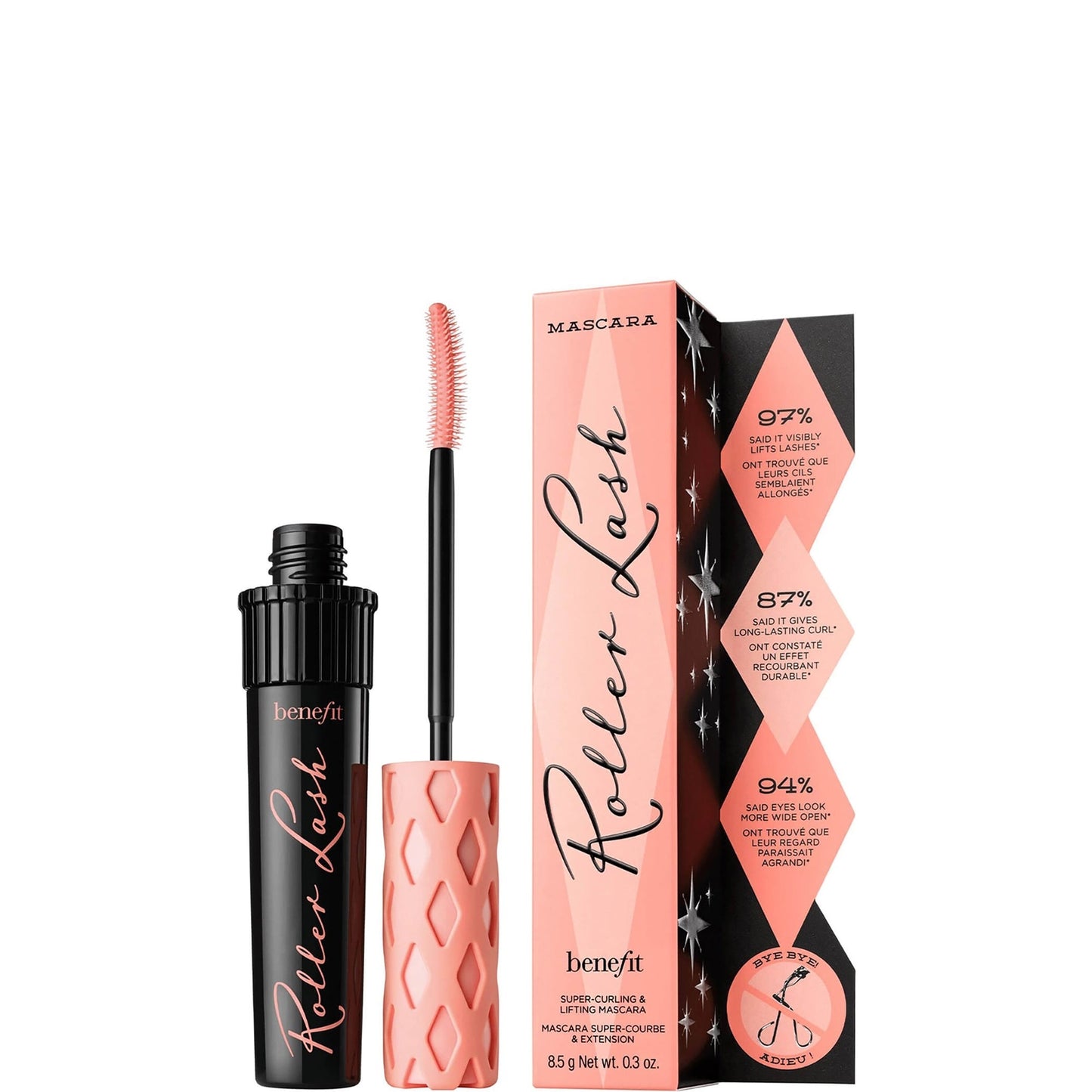 Benefit Roller Lash Lifting and Curling Mascara Duo - Black - Product Details