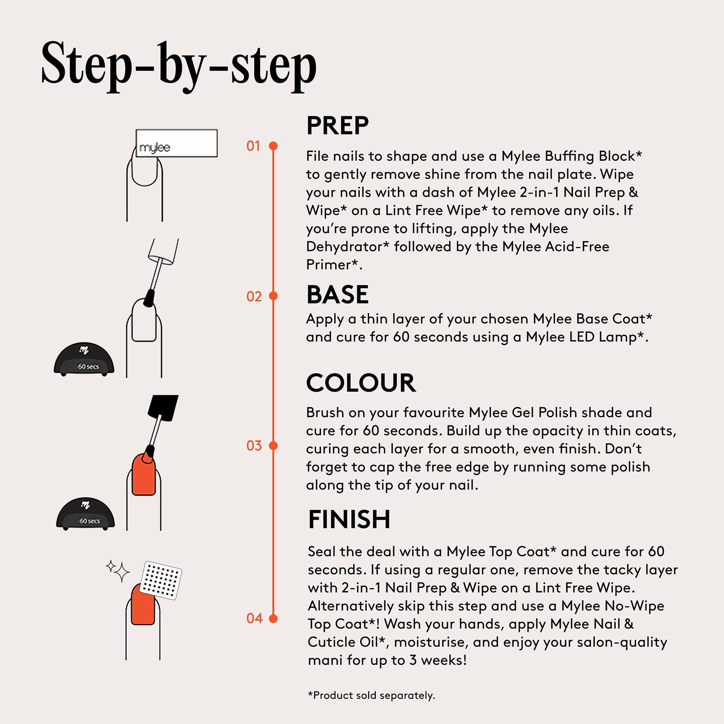 Mylee Gel Nail Polish - Berry Tea - Image 10