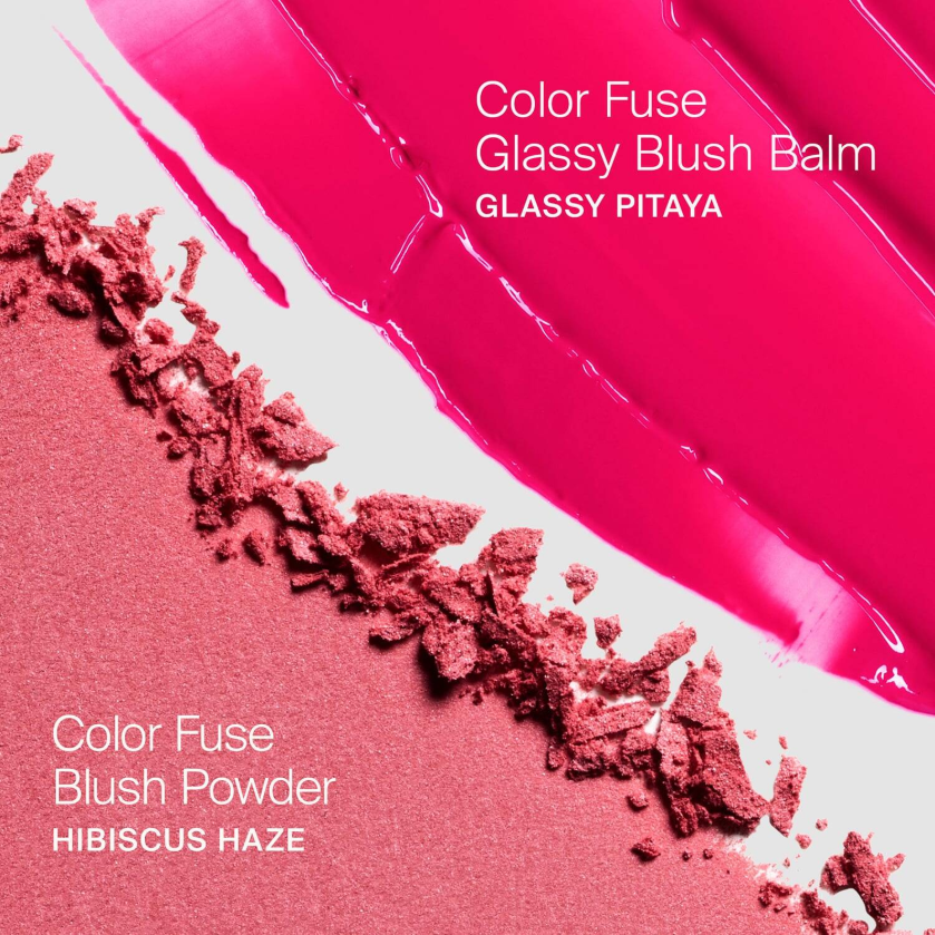 HAUS LABS Color Fuse Innovation Glassy Balm + Powder Blush Duo - Image 6