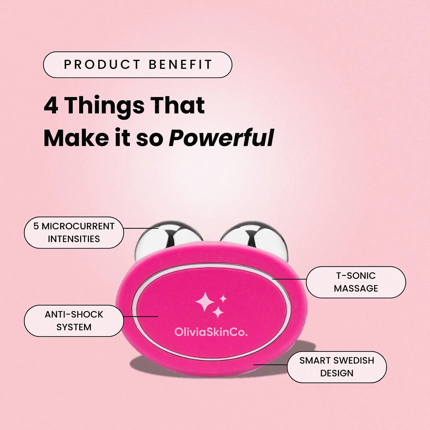Lumin Beauty Mico™ - Microcurrent Facial Device - Application