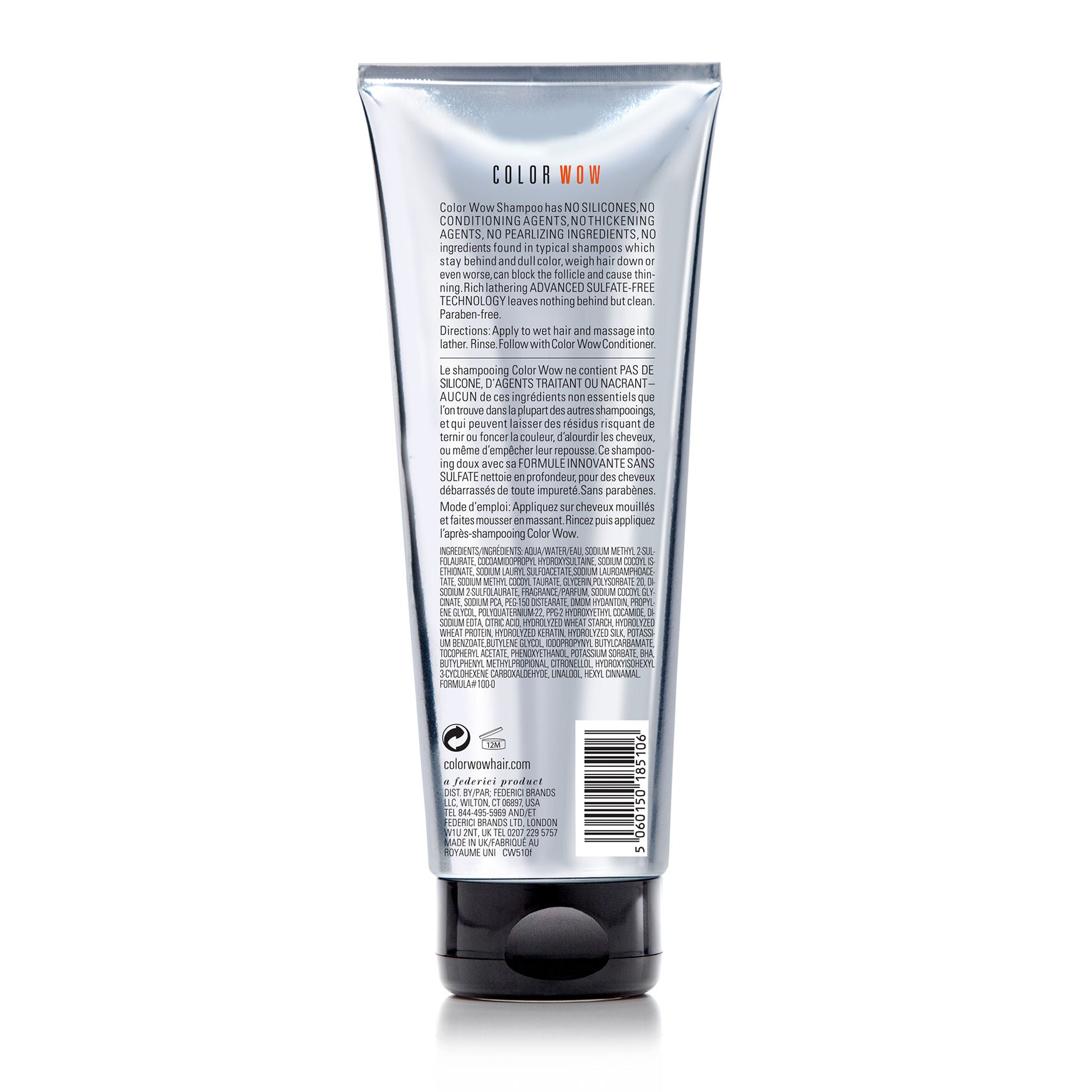 Color Wow Colour Security Shampoo - Product Details