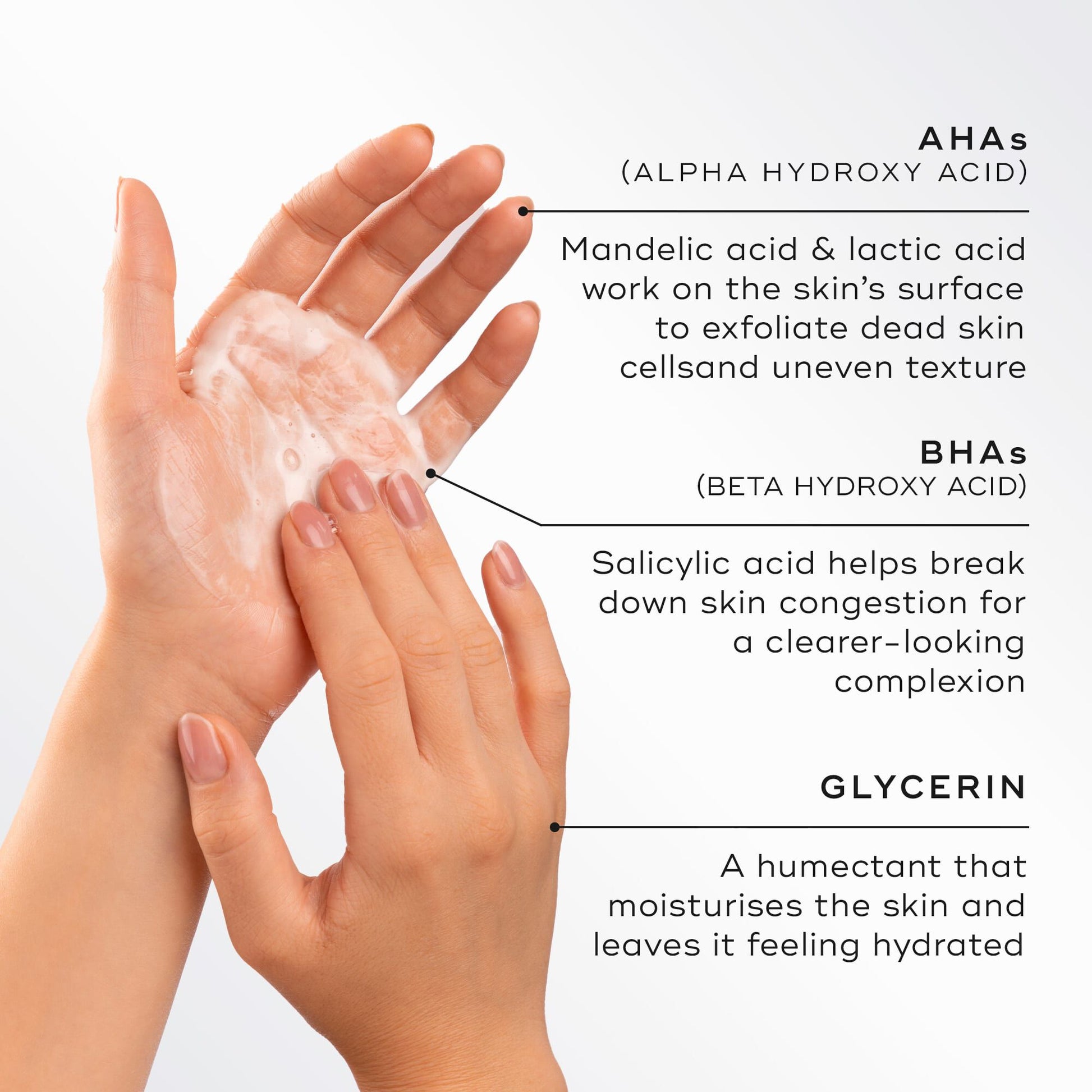 Medik8 Surface Radiance Cleanse - Application