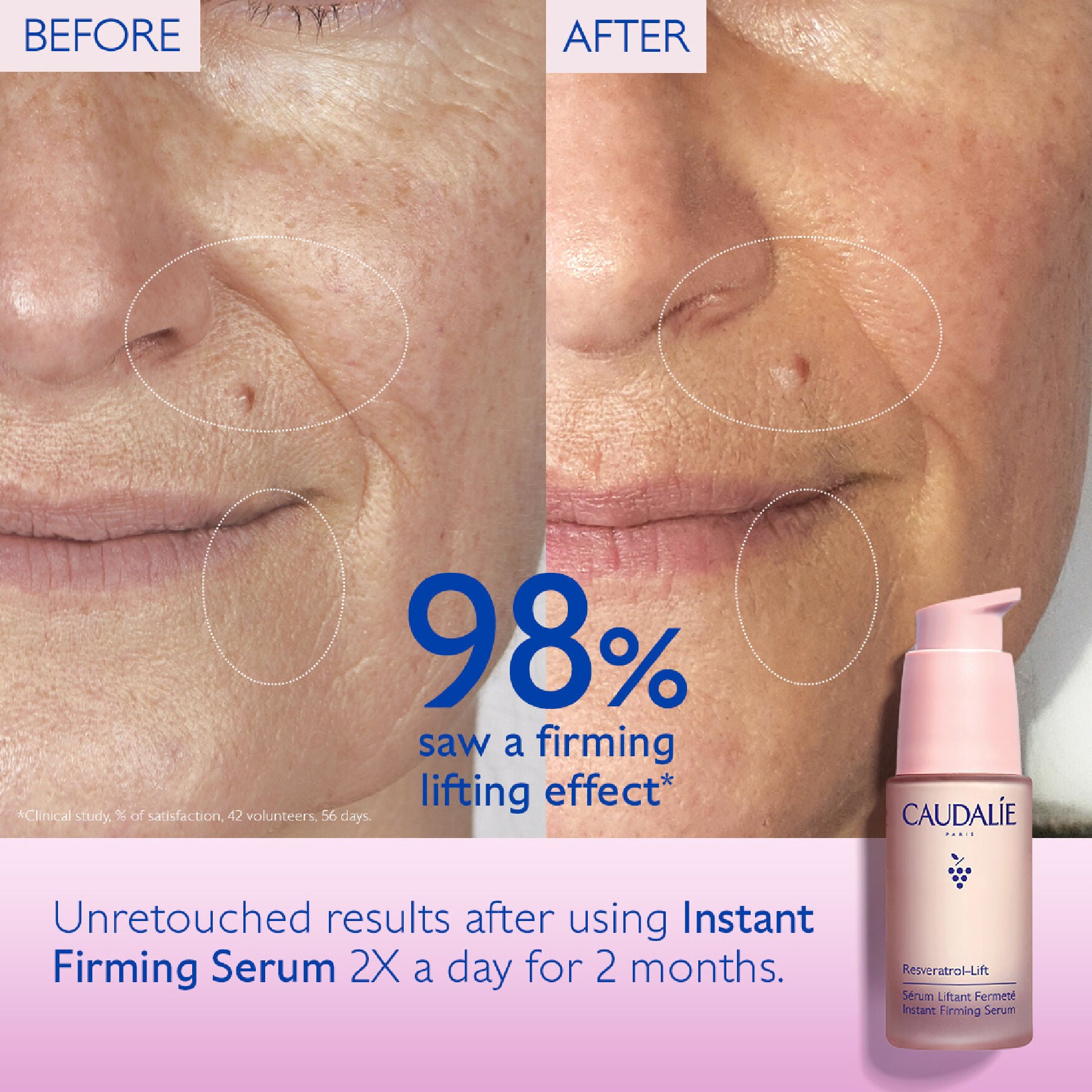 Caudalie Resveratrol-Lift Instant Firming Serum - Image 4