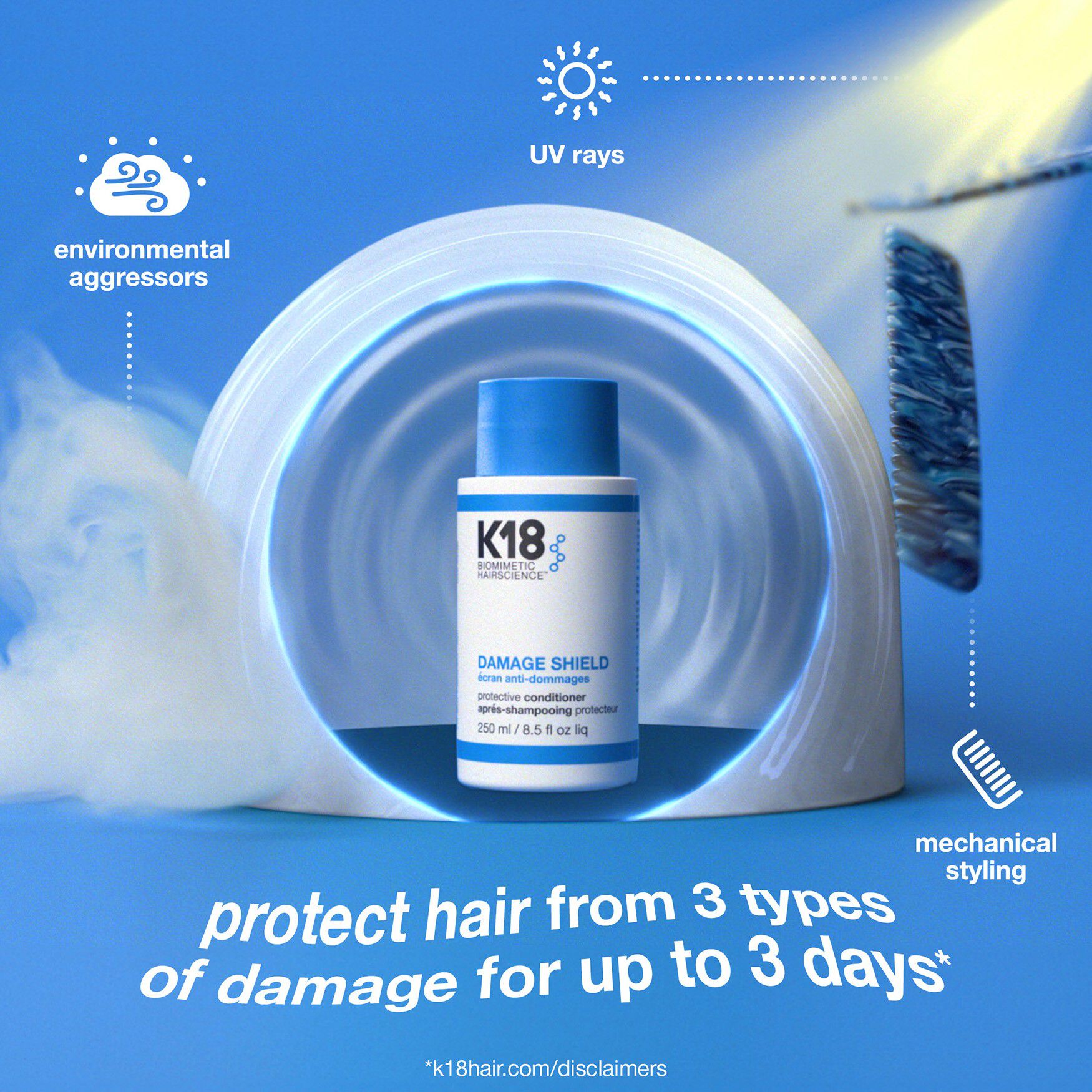 K18 HAIR Damage Shield Protective Conditioner - Image 4
