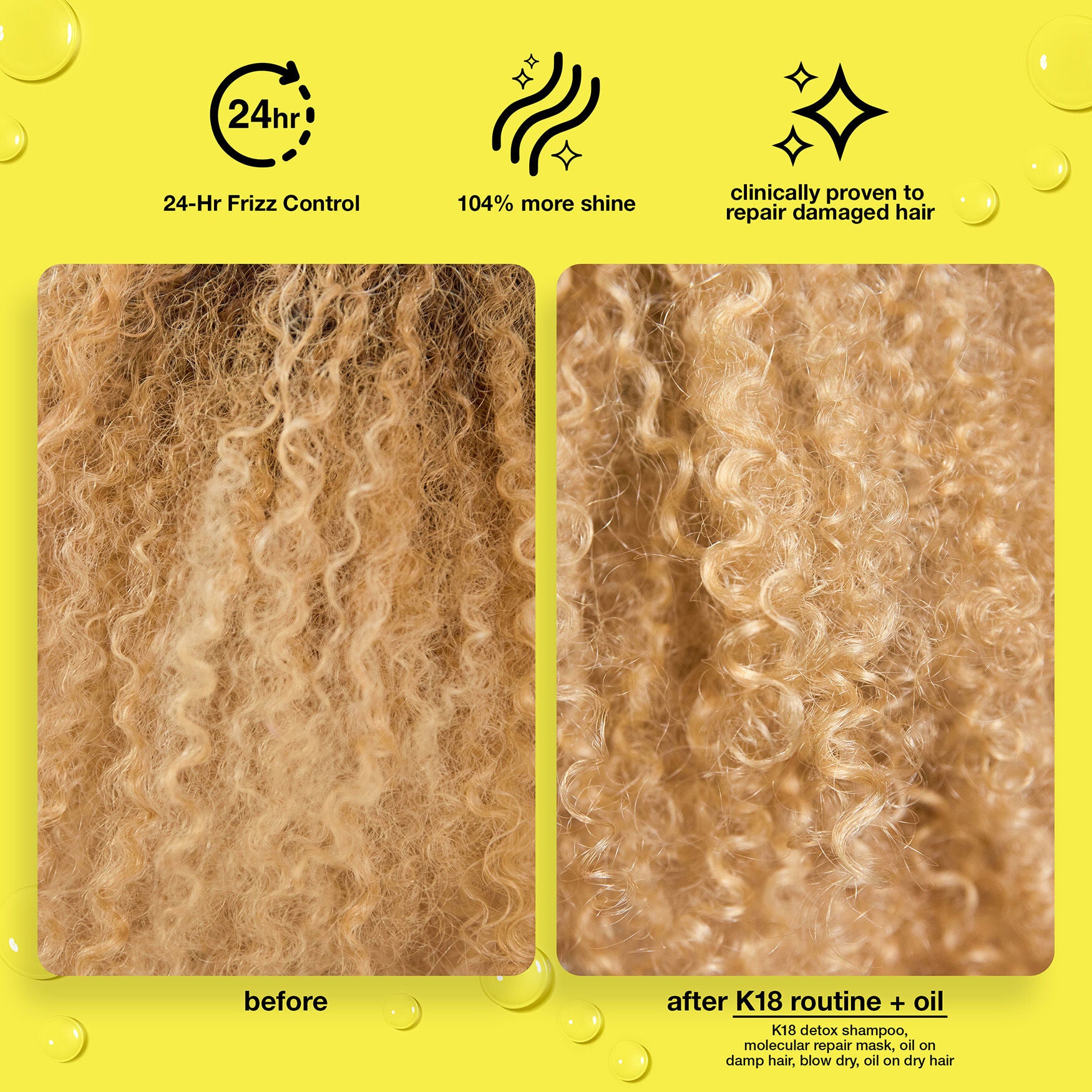 K18 HAIR Molecular Repair Hair Oil - Product Details