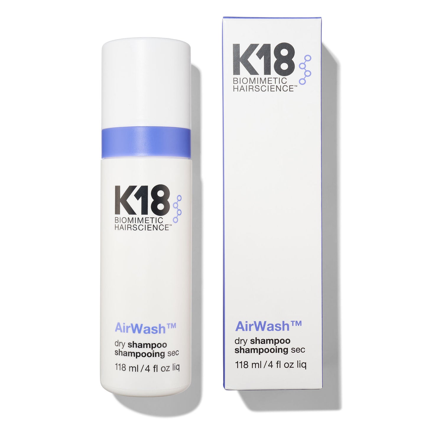 K18 HAIR AirWash™ Dry Shampoo - Application