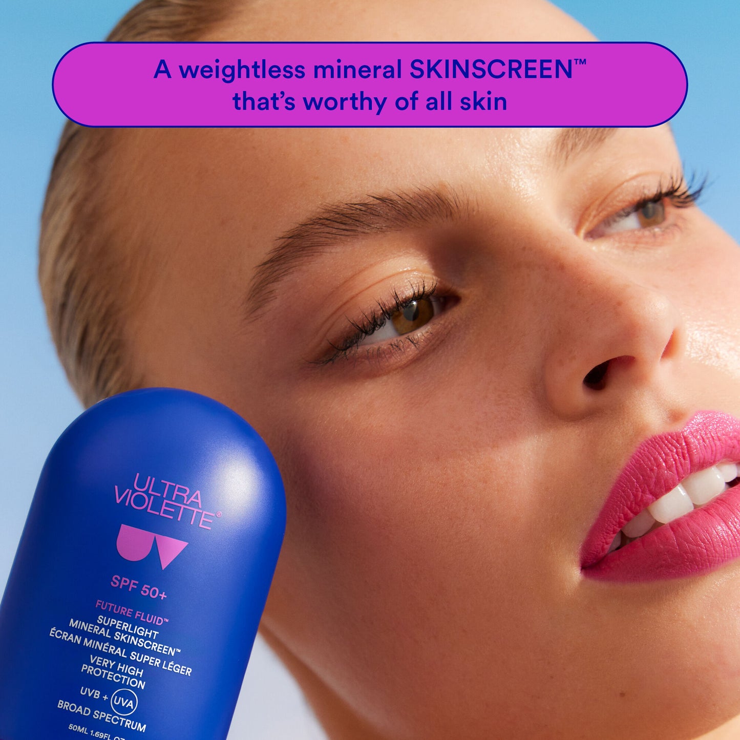 Ultra Violette Future Fluid Spf50+ Superlight Mineral Skinscreen™ - Image 4