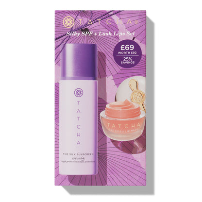 Tatcha Silky SPF and Lush Lips