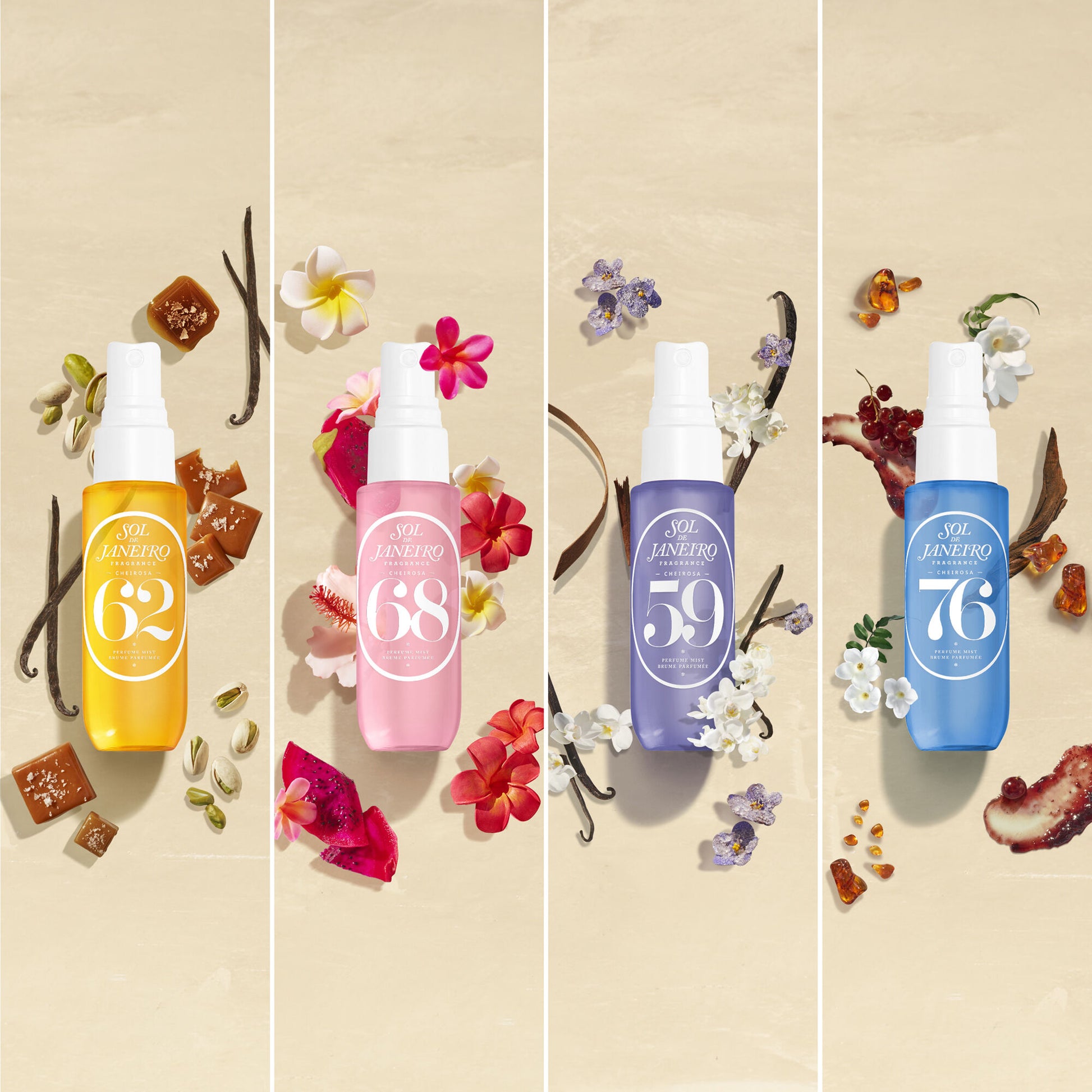 Sol de Janeiro Limited Edition Perfume Mist Discovery Set - Application