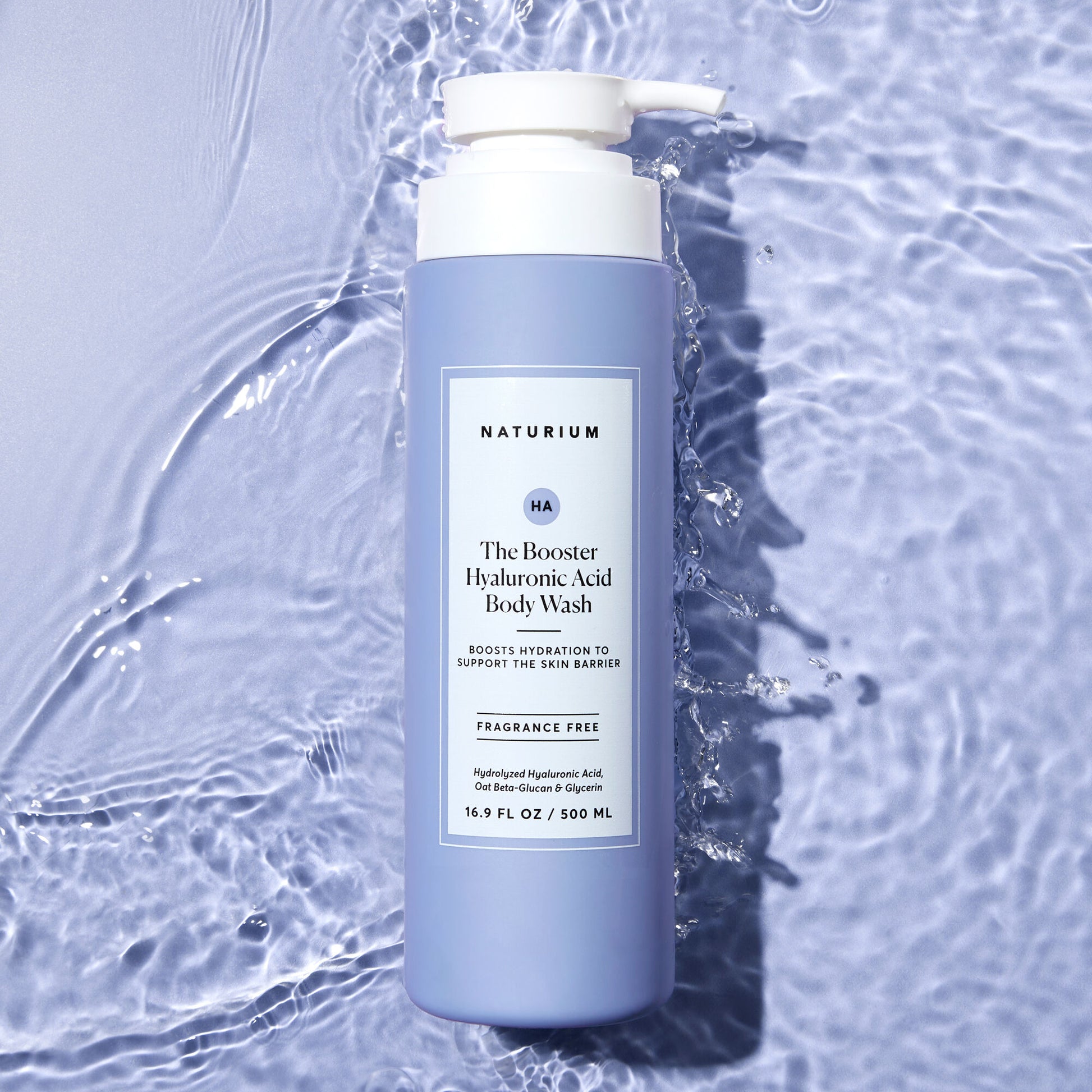 NATURIUM The Booster Hyaluronic Acid Body Wash - Application