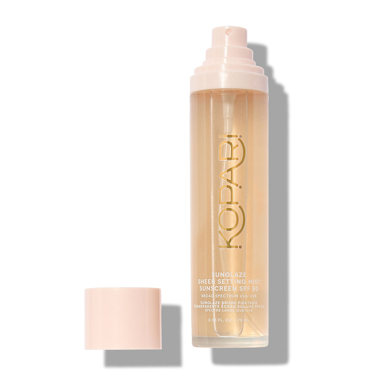 Kopari Sunglaze Sheer Setting Mist Sunscreen SPF 50 - Application