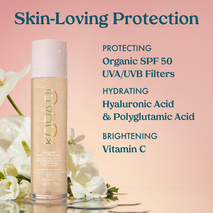 Kopari Sunglaze Sheer Setting Mist Sunscreen SPF 50 - Image 6