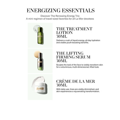 La Mer The Renewing Energy Trio - Application