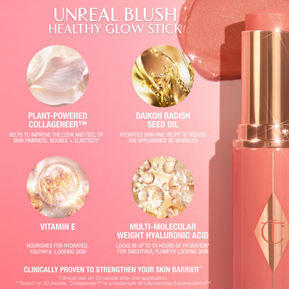 Charlotte Tilbury Unreal Blush Healthy Glow Stick - Image 7