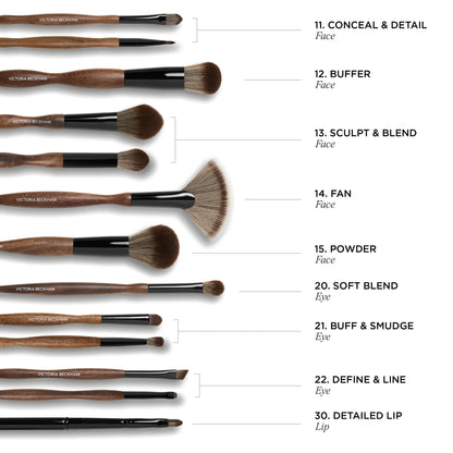 Victoria Beckham Beauty The Brush Collection - 15 Powder - Application