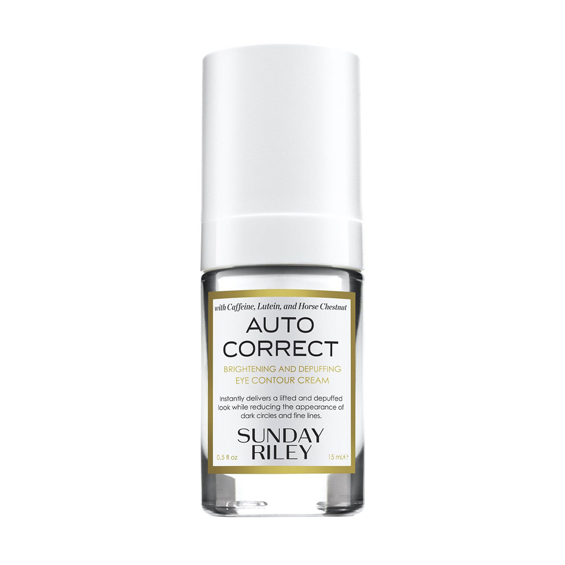 Sunday Riley Autocorrect Brightening and Depuffing Eye Contour Cream