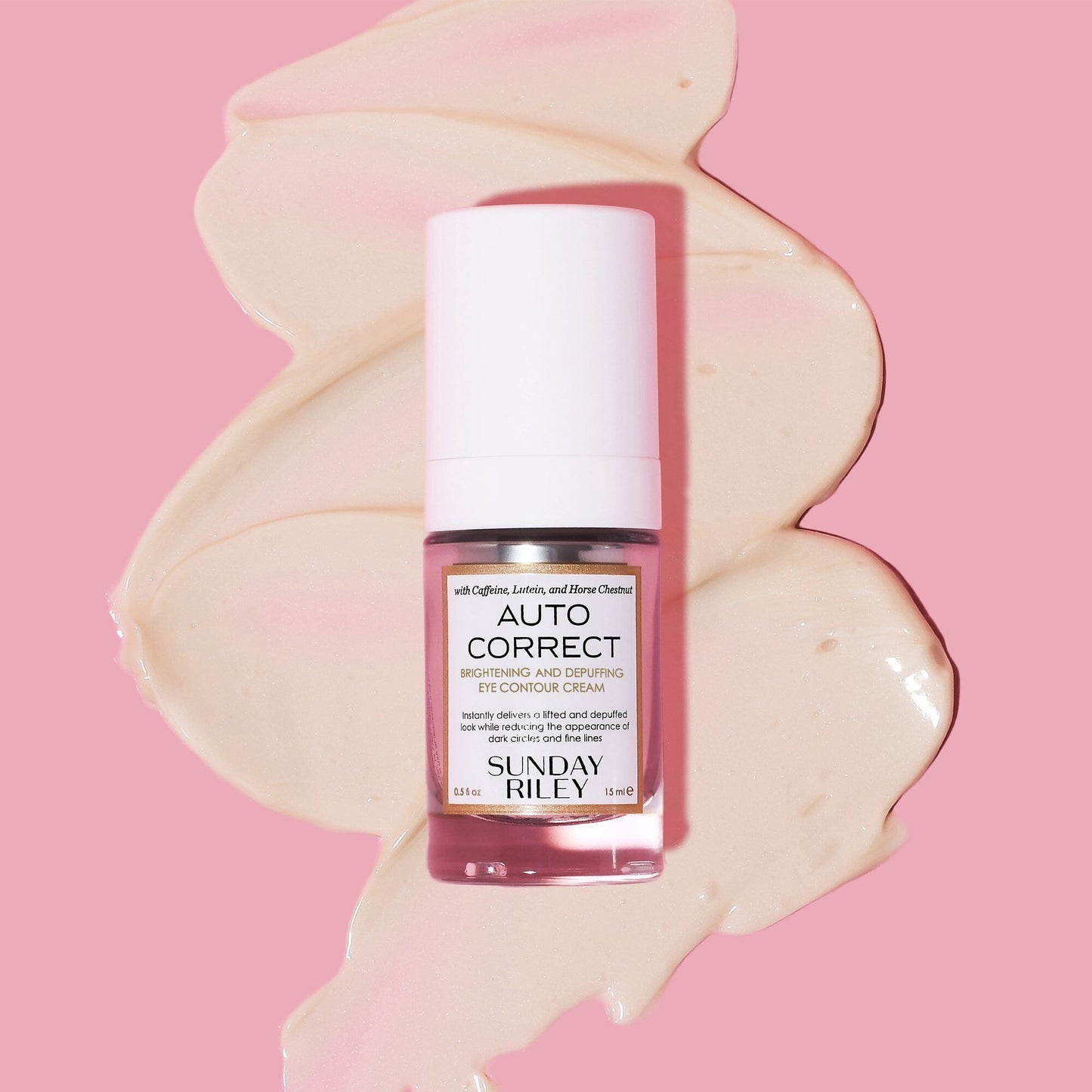 Sunday Riley Autocorrect Brightening and Depuffing Eye Contour Cream - Application