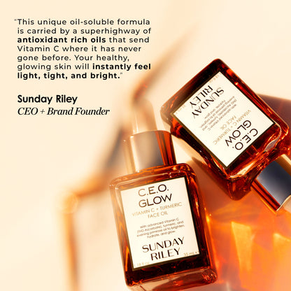 Sunday Riley CEO Glow Vitamin C + Turmeric Face Oil - Image 4