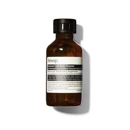 Aesop Geranium Leaf Body Cleanser - Application