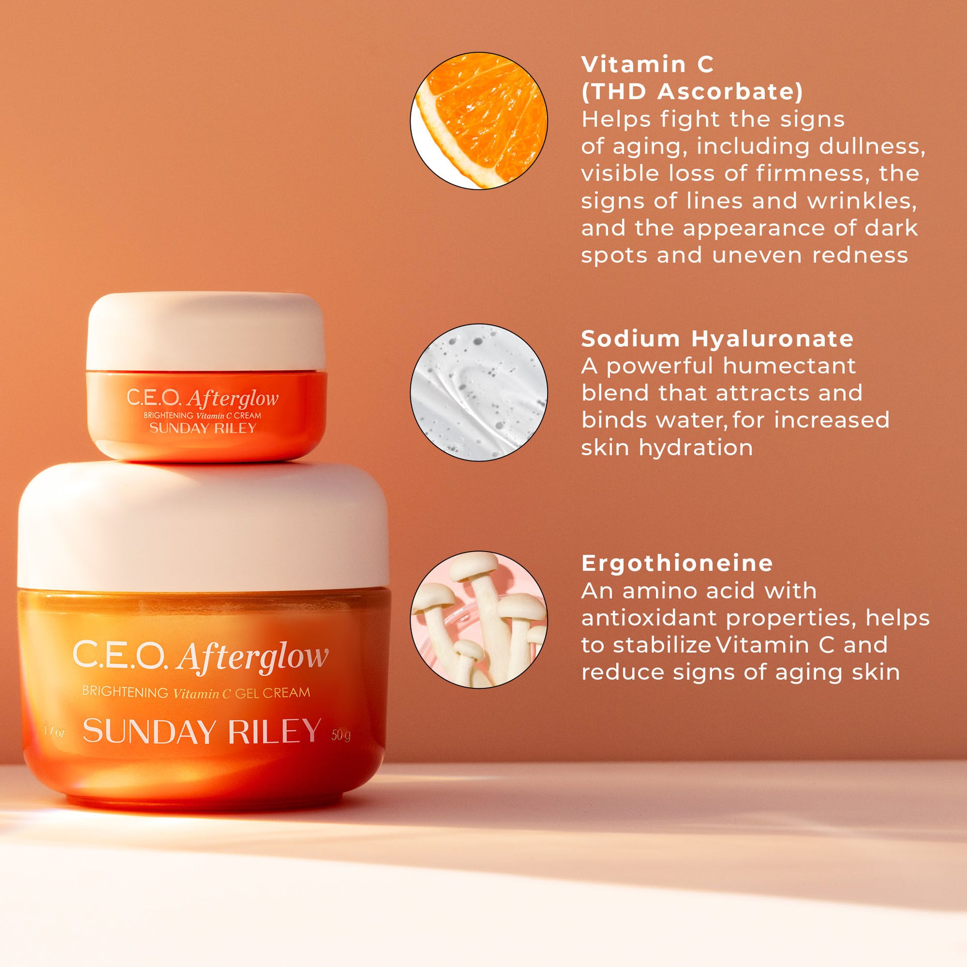 Sunday Riley CEO Afterglow Brightening Vitamin C Cream - Image 6