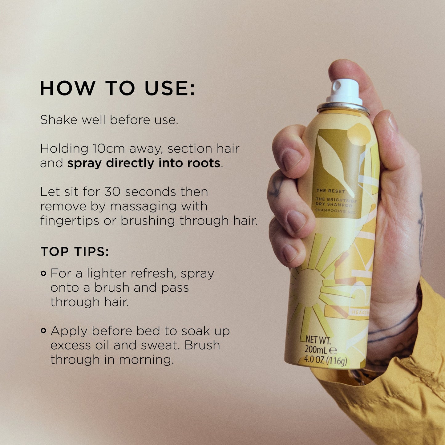 ARKIVE Headcare The Reset Brightside Dry Shampoo - Image 4