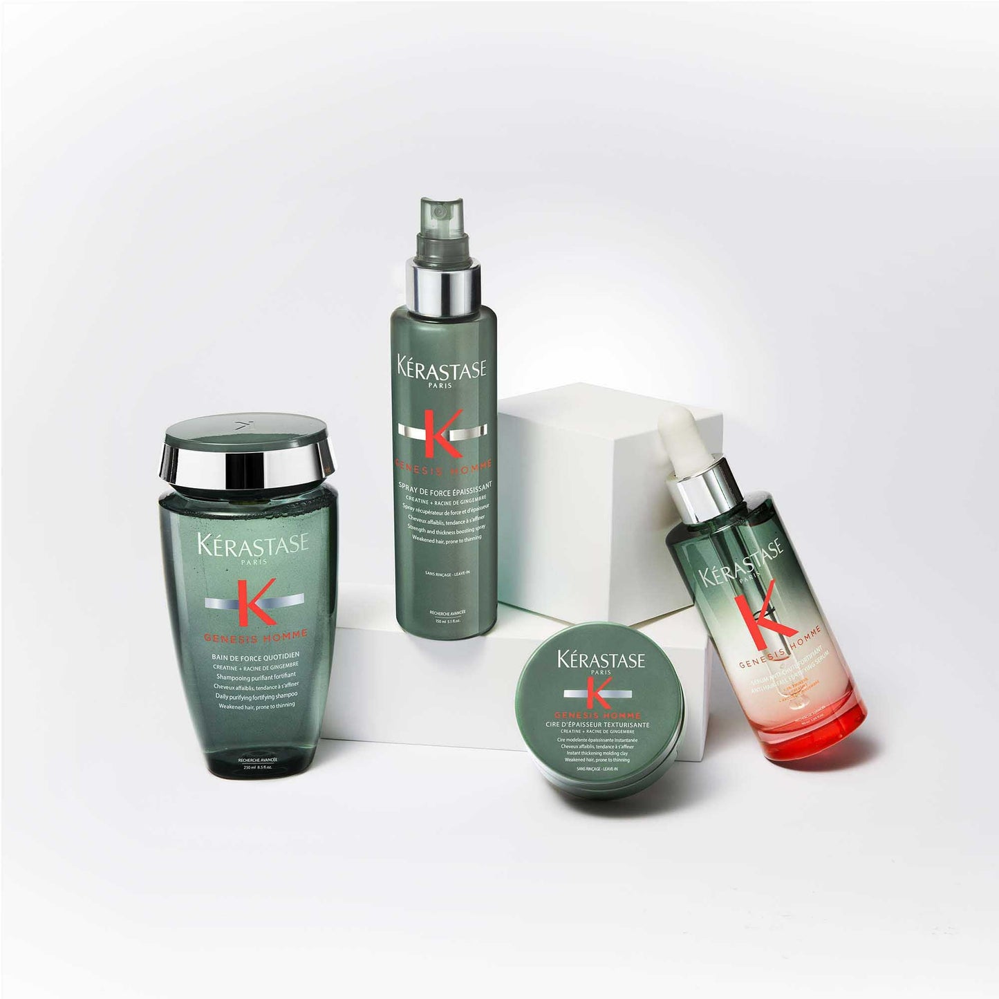 Kérastase Genesis Homme Daily Purifying Fortifying Shampoo - Application
