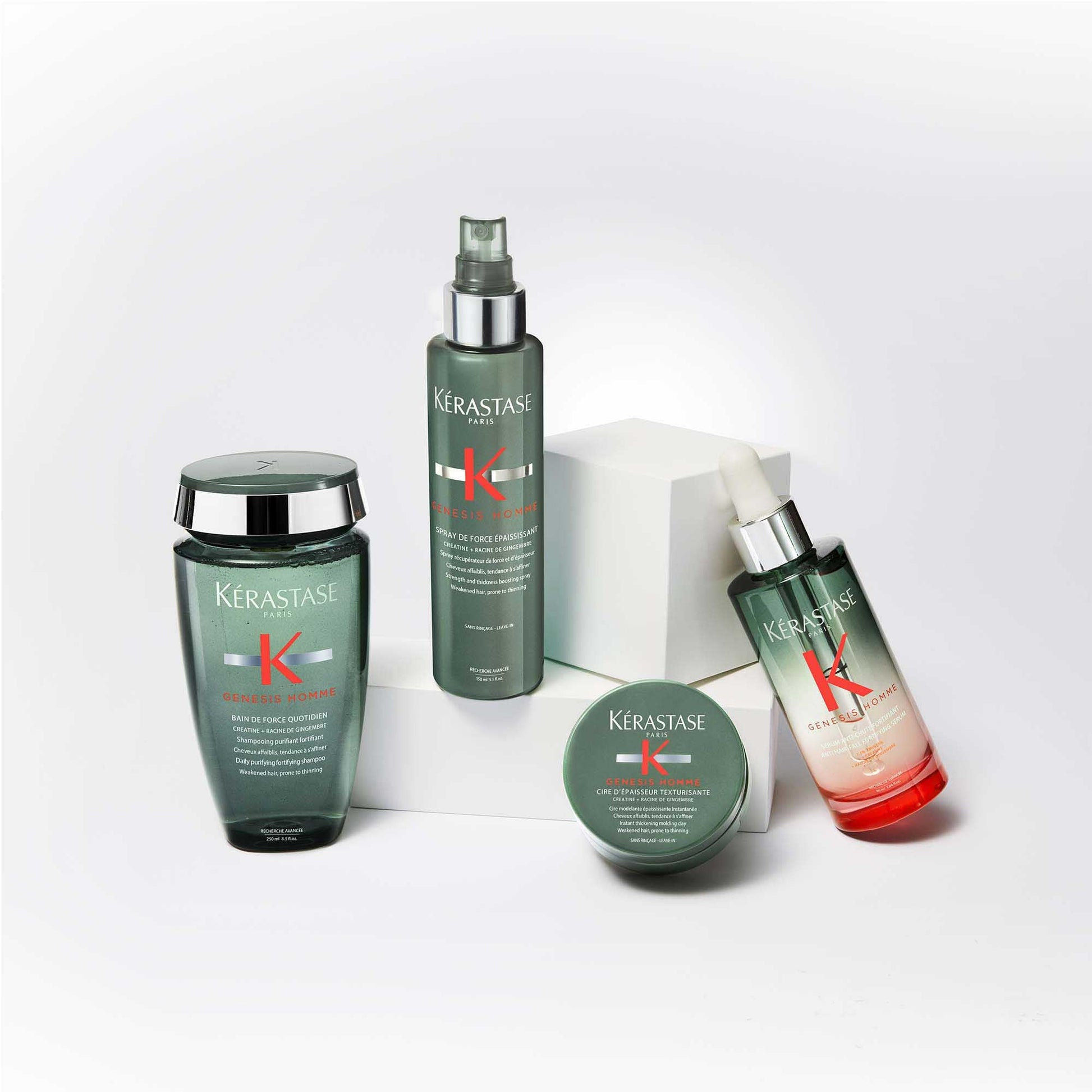 Kérastase Genesis Homme Daily Purifying Fortifying Shampoo - Application