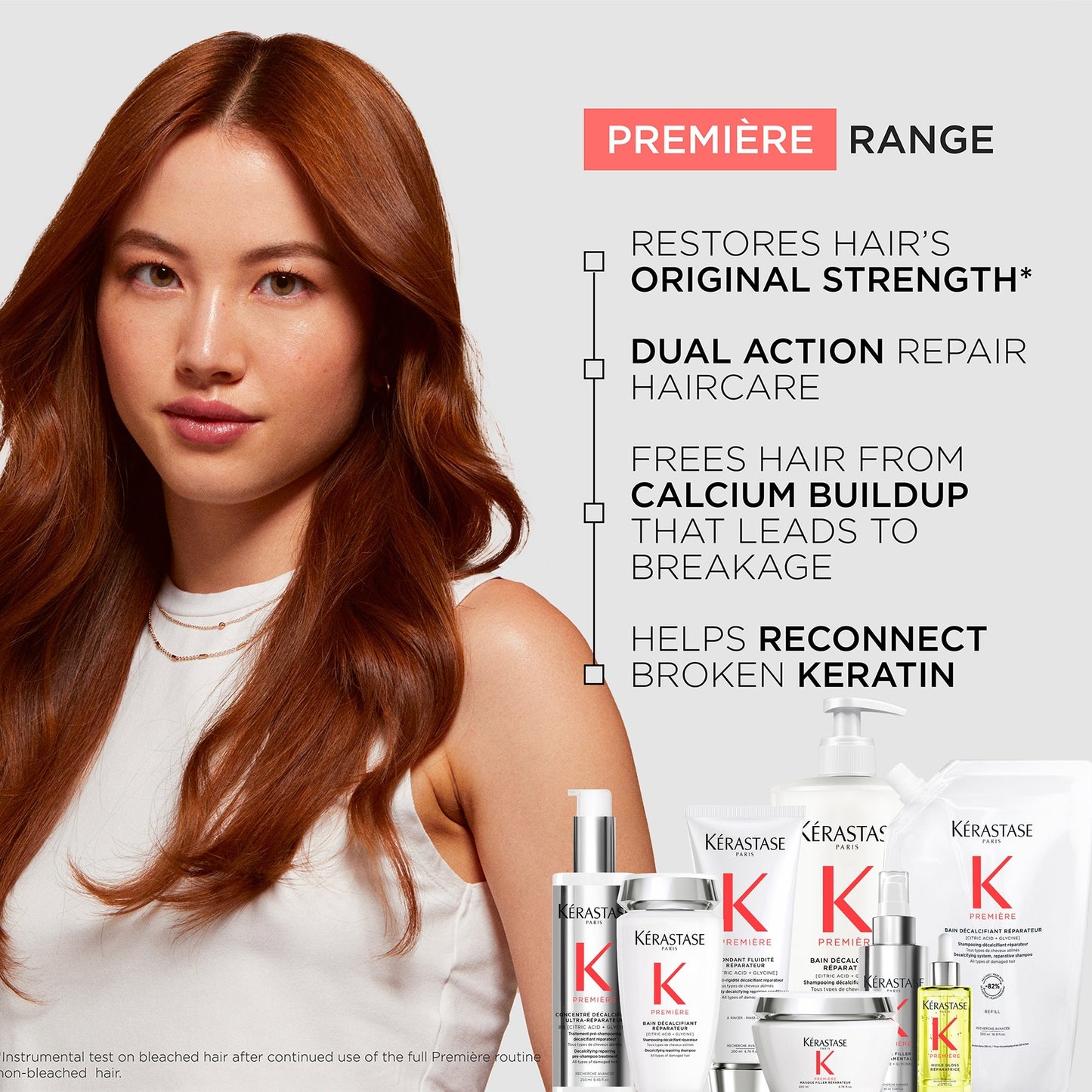 Kérastase Première Shampoo Decalcifying & Repairing Refill Pouch - Application
