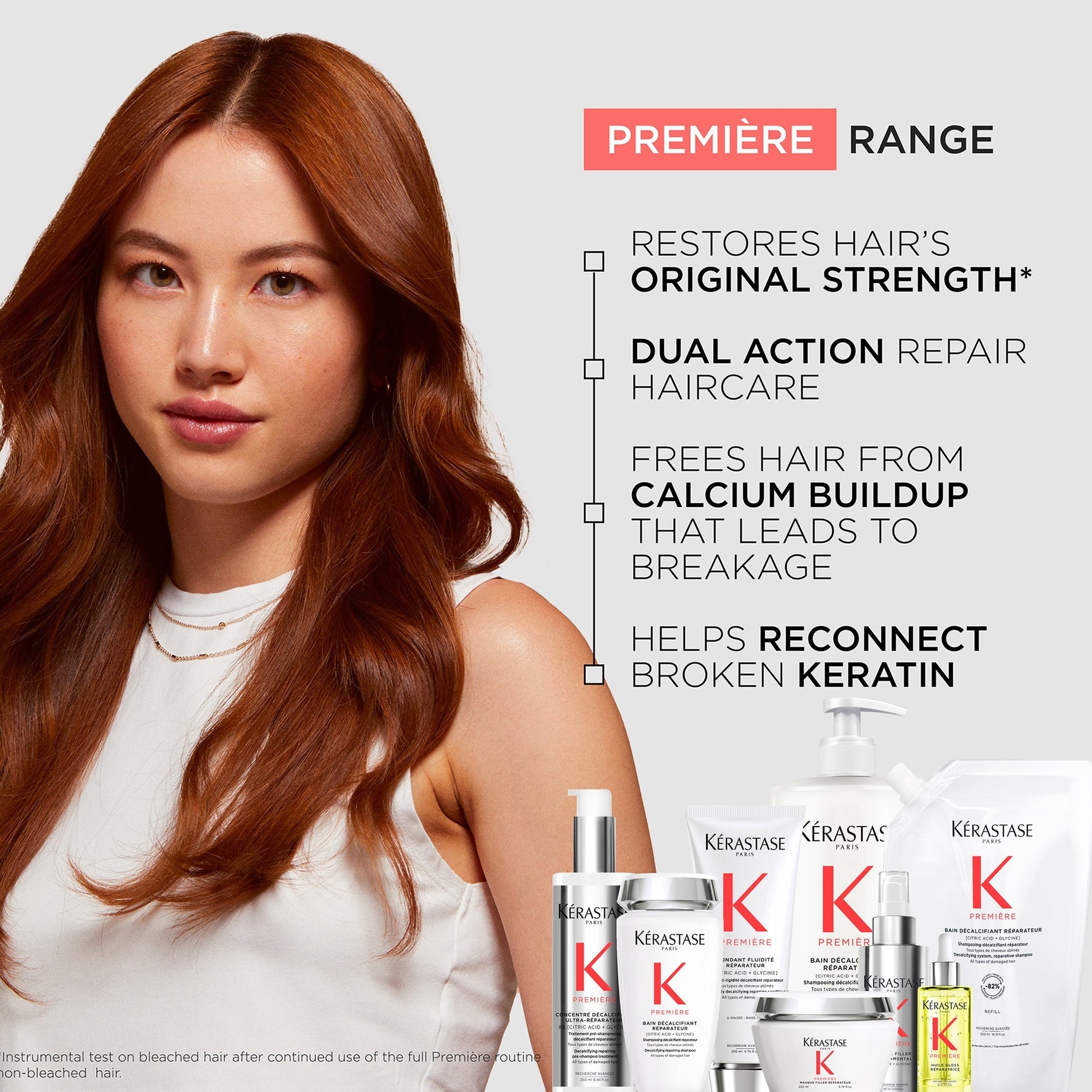 Kérastase Première Shampoo Decalcifying & Repairing Refill Pouch - Application
