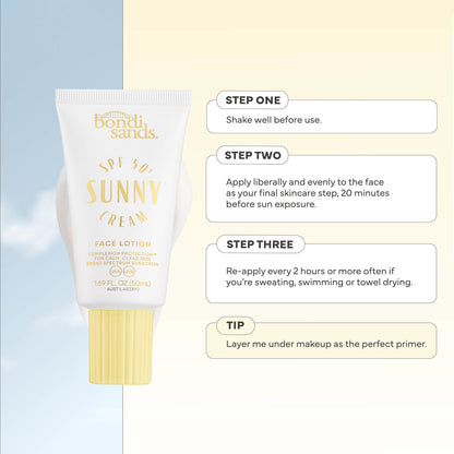 Bondi Sands Sunny SPF 50+ Face Lotion - Product Details