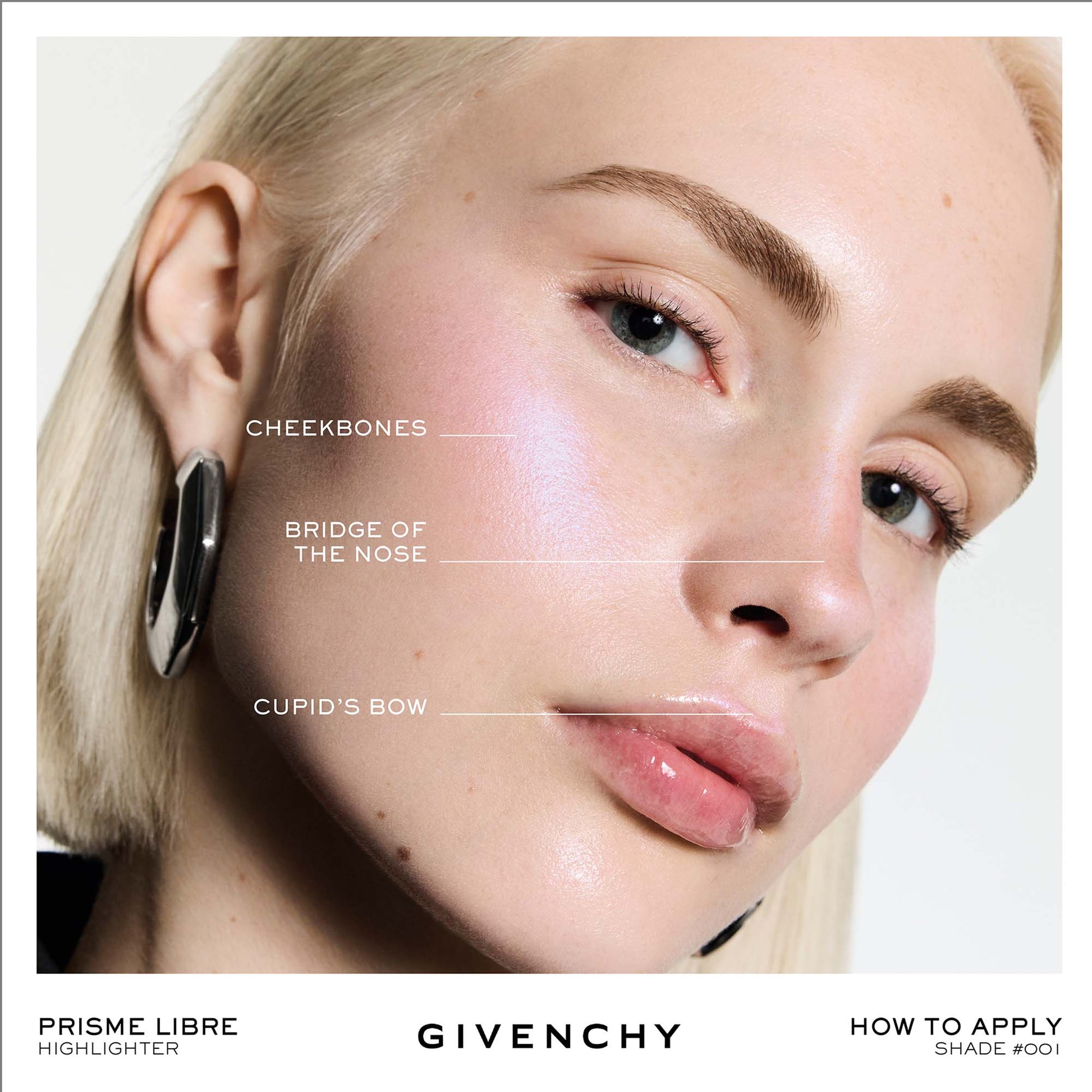 Givenchy Prisme Libre Highlighter Powder - Application
