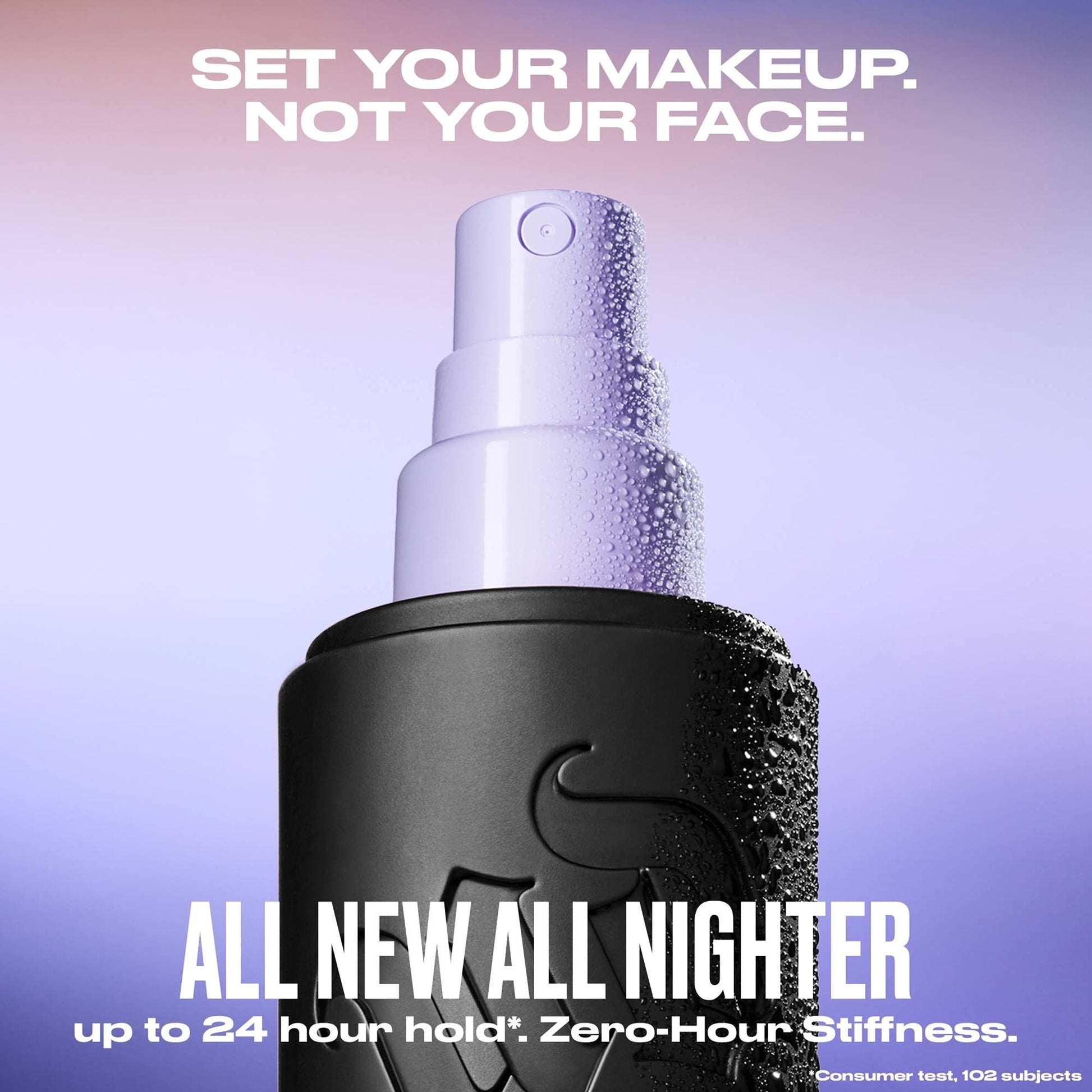 Urban Decay All Nighter Travel Setting Spray - Application