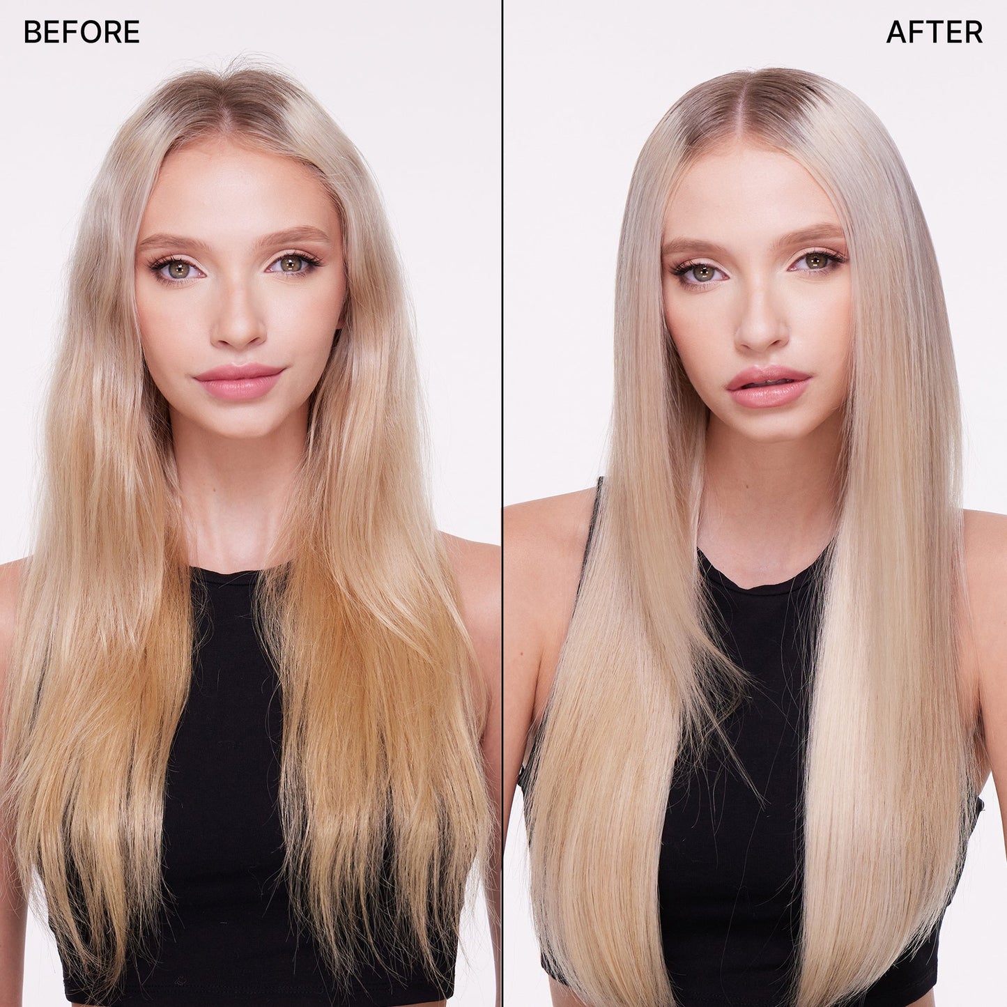 Color Wow Color Control Purple Toning + Styling Foam - Application
