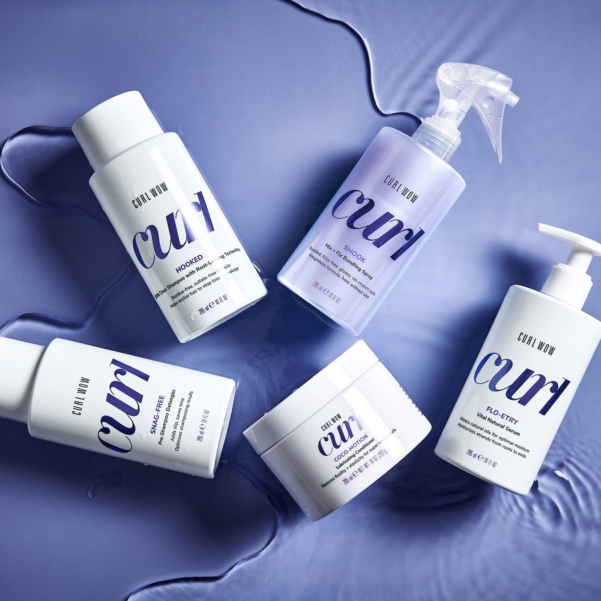 Color Wow Curl Wow FLO-ETRY Vital Natural Curly Hair Serum - Image 7