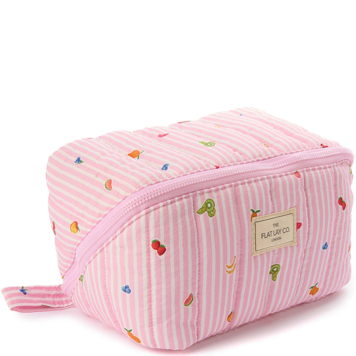 The Flat Lay Co. Marshmallow Flat Lay Makeup Box Bag - Frutas - Product Details