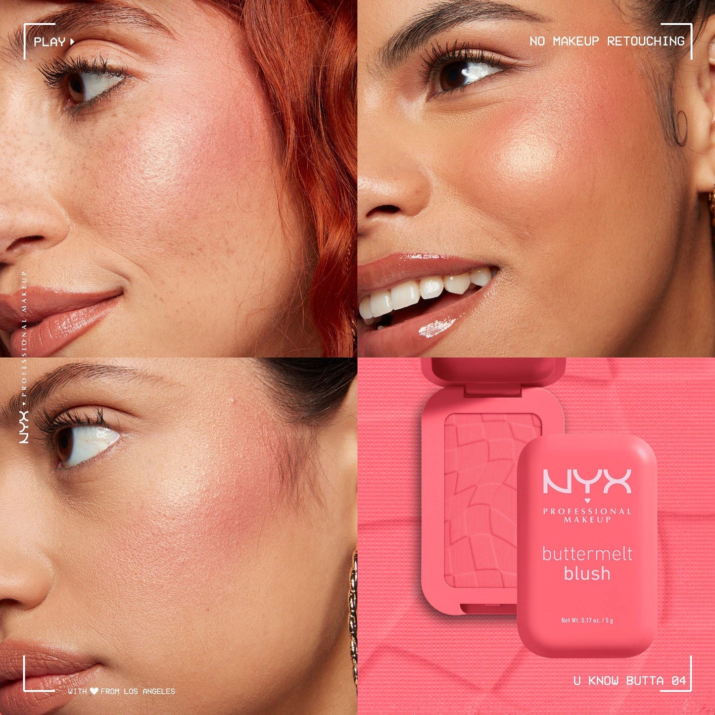 NYX Professional Makeup Buttermelt Powder Blush up to 12H Wear, Fade and Transfer Resistant - Image 5