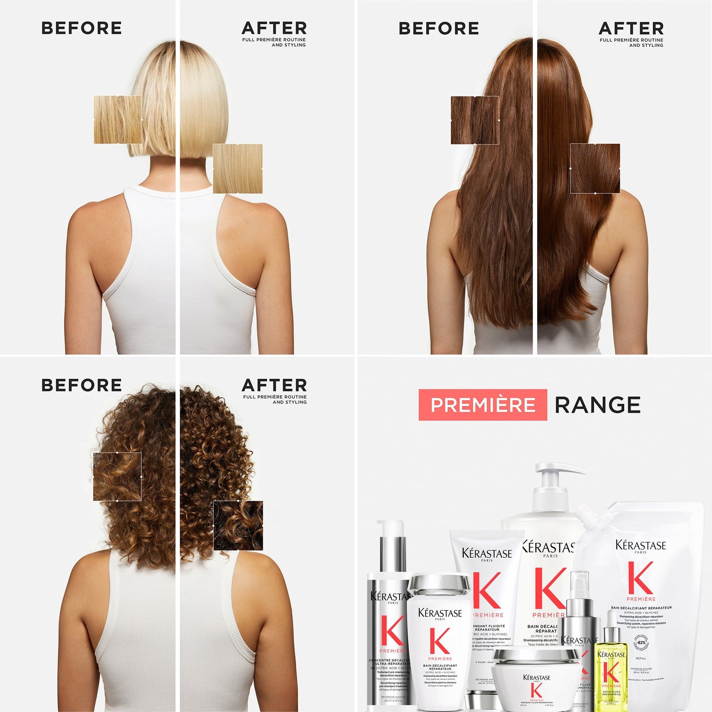 Kérastase Première Shampoo Decalcifying & Repairing Refill Pouch - Image 4