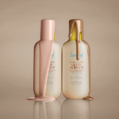 Supergoop! Mineral Glowscreen Soft-Radiance Drops SPF 30 - Sunrise - Application