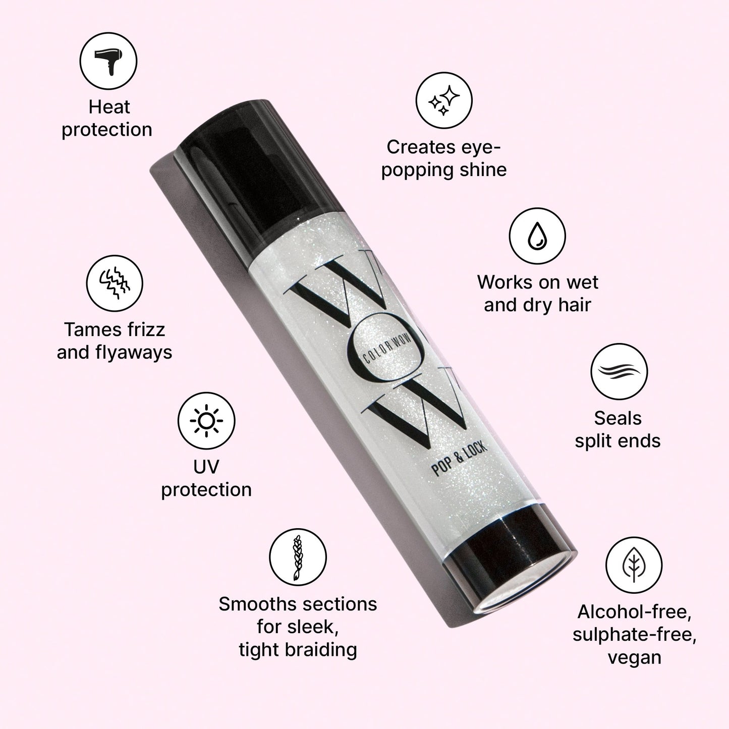 Color Wow Pop & Lock High Gloss Finish - Application