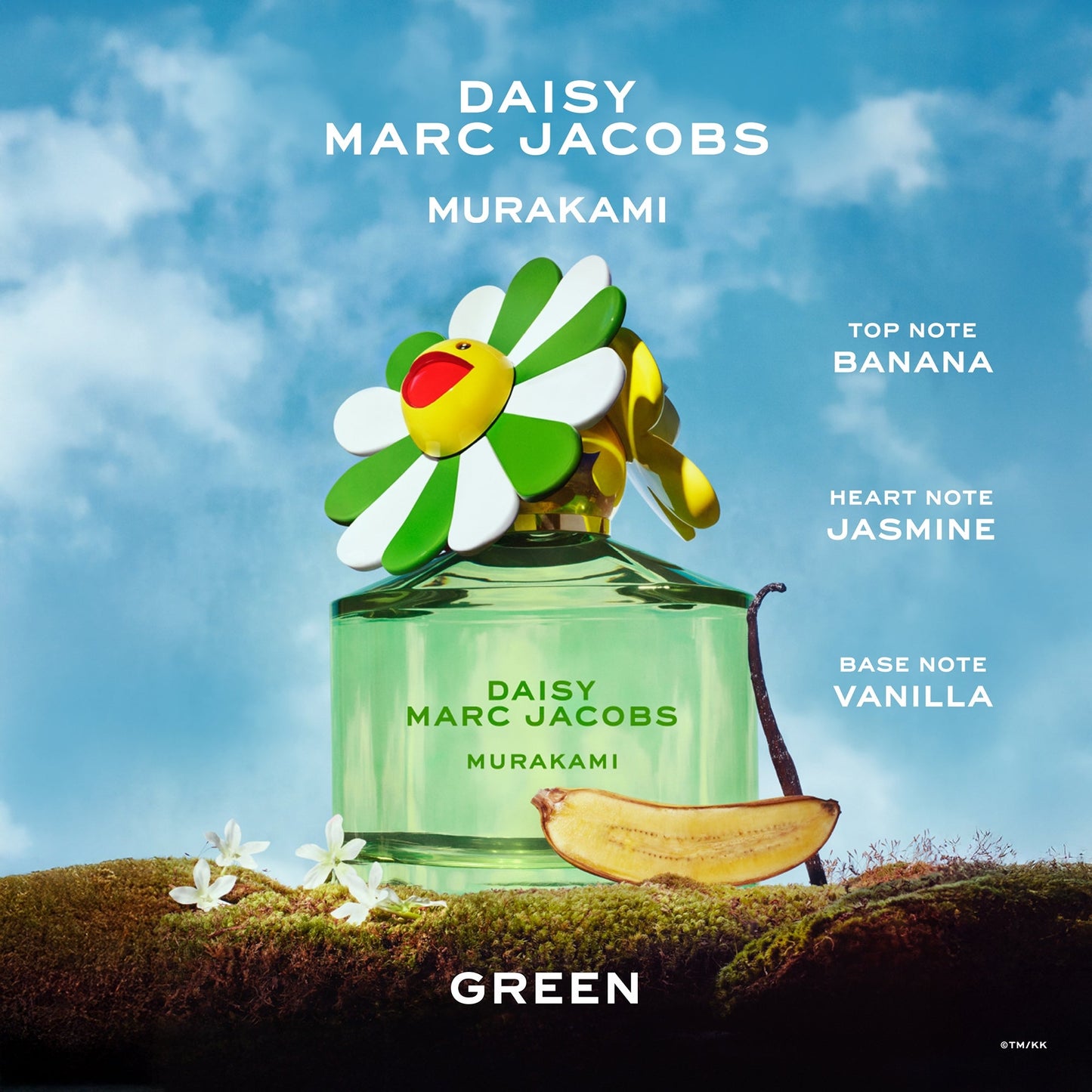 Marc Jacobs Daisy Murakami Green Eau de Parfum - Application
