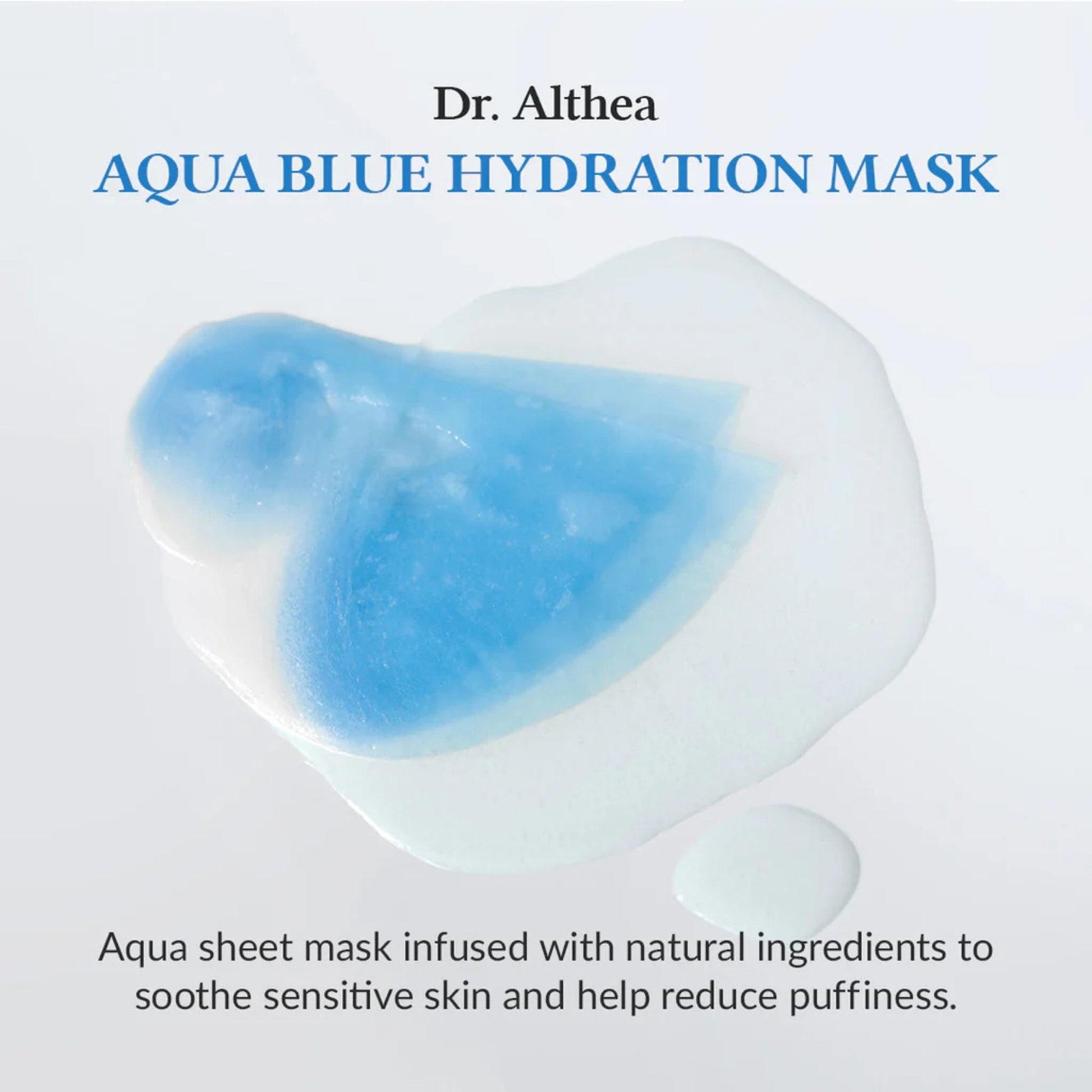 Dr. Althea Aqua Blue Hydration Mask 28g*4pcs - Product Details